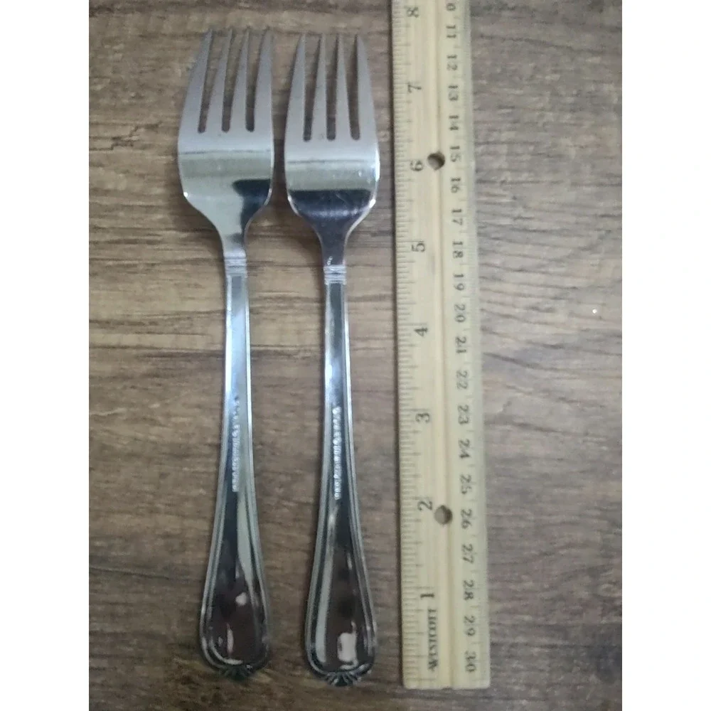 Towle Vienna Flatware Silverware Lot Of 2 Dinner Forks